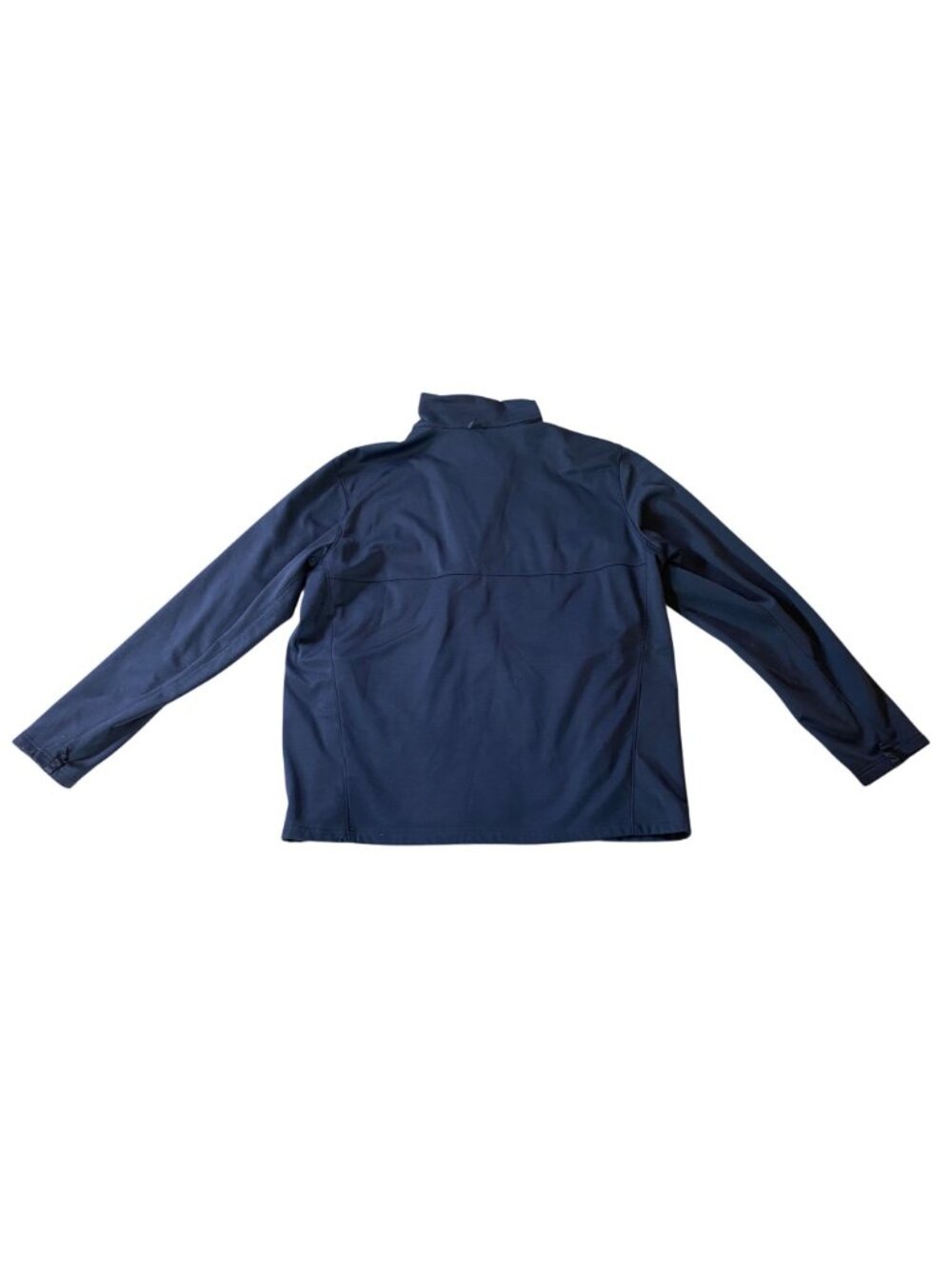 The North Face Mens Navy Full-Zip Fleece Jacket XL Polyester Lightweight Outdoor - Picture 2 of 11